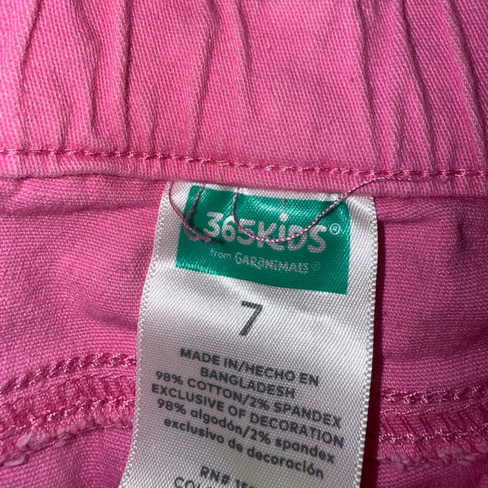 365 kids pink jean shorts - Picture 2 of 3